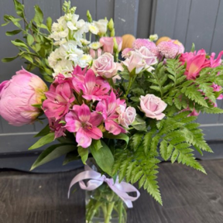 Vase of pinkness